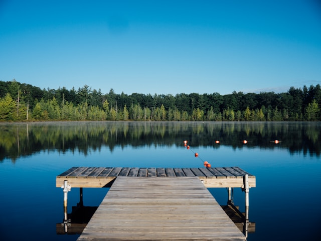 Lakeville scenic lake view